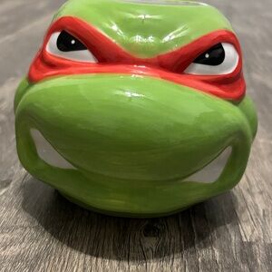 Green and Red Kids Character Mug